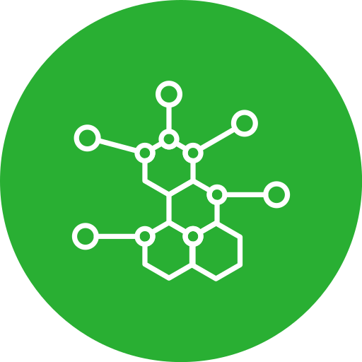 분자 Generic color fill icon