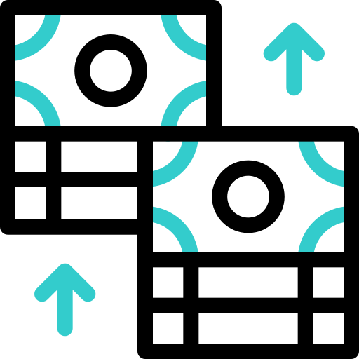 inflação Basic Accent Outline Ícone