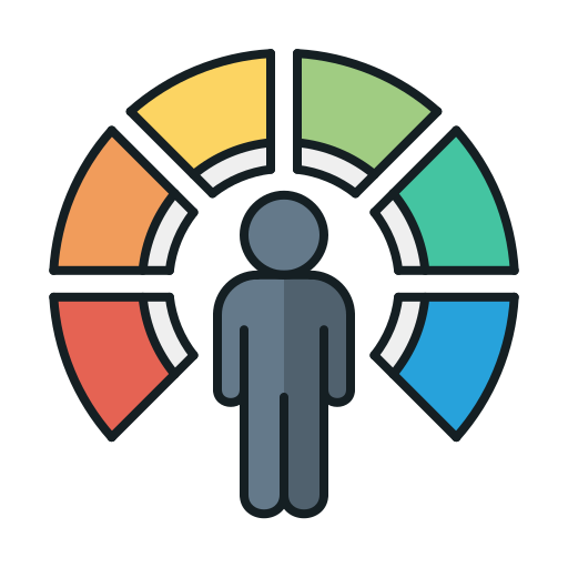 taartpunten Generic color lineal-color icoon