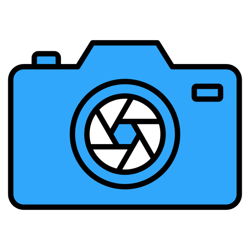 デジタルカメラ Generic color lineal-color icon