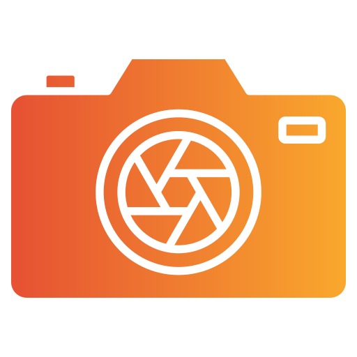 digitale camera Generic gradient fill icoon
