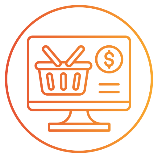 E-commerce Generic gradient outline icon
