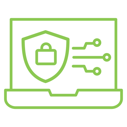 Cybersecurity Generic color outline icon