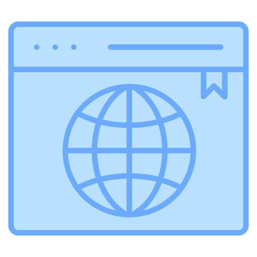 navegador de internet Generic color lineal-color icono