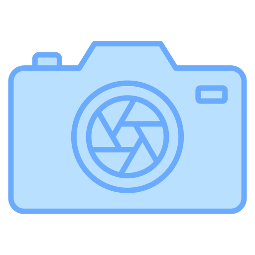 cámara digital Generic color lineal-color icono