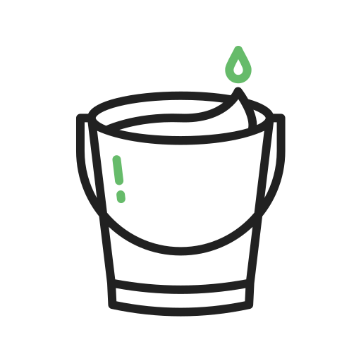 wiadro wody Generic color outline ikona