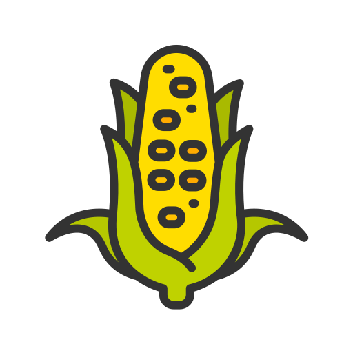 トウモロコシの穂軸 Generic color lineal-color icon