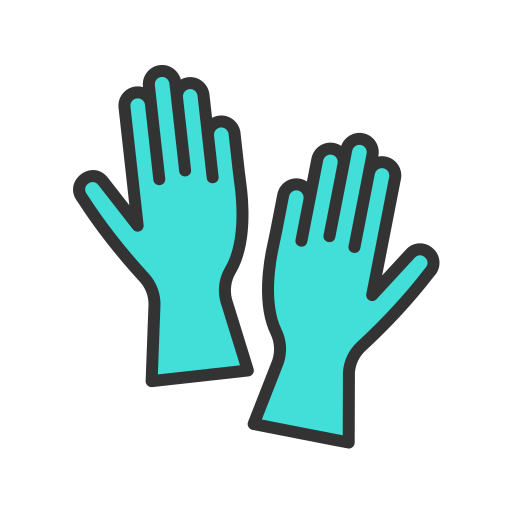 rękawiczki Generic color lineal-color ikona