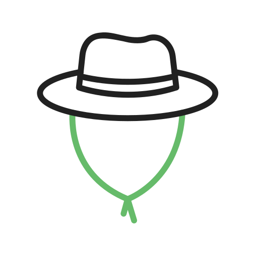 kapelusz Generic color outline ikona