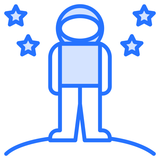 astronauta Generic color lineal-color ikona