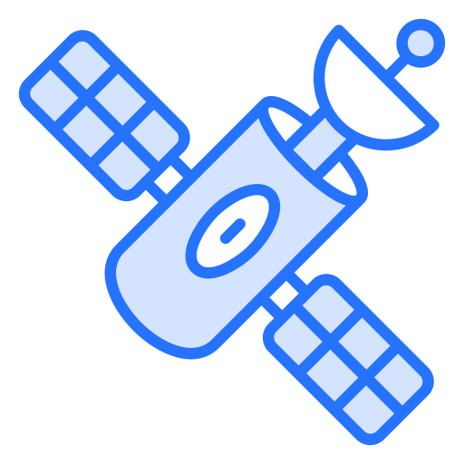 satellit Generic color lineal-color icon
