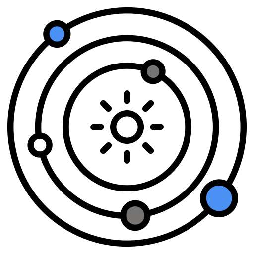 천문학 Generic color lineal-color icon
