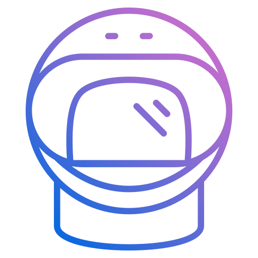 casco espacial Generic gradient outline icono