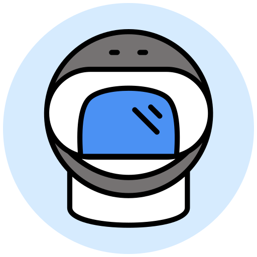 Space helmet Generic color lineal-color icon