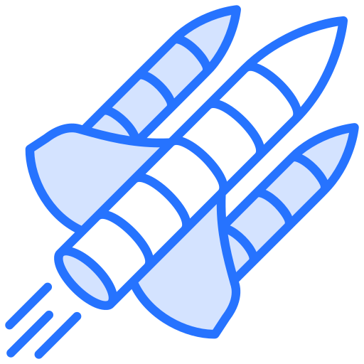 スペースシャトル Generic color lineal-color icon