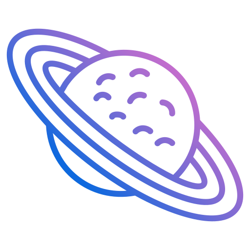 Space Generic gradient outline icon