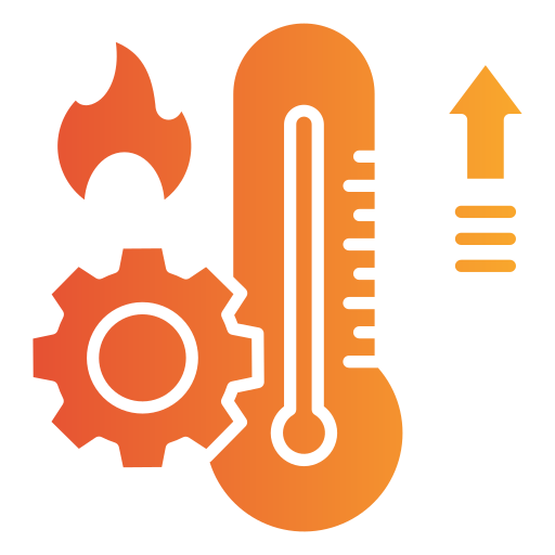 termodynamika Generic gradient fill ikona