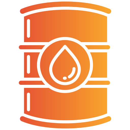 Oil barrel Generic gradient fill icon