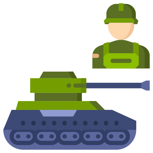 War Generic color fill icon