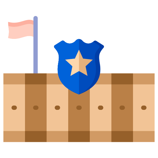 国境 Generic color fill icon