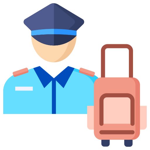 Security personnel Generic color fill icon
