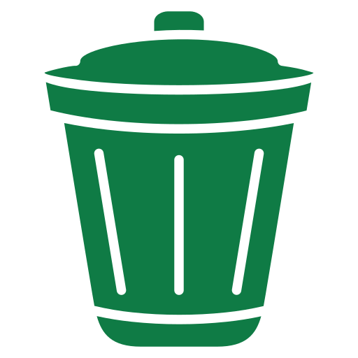 Trash can Generic color fill icon