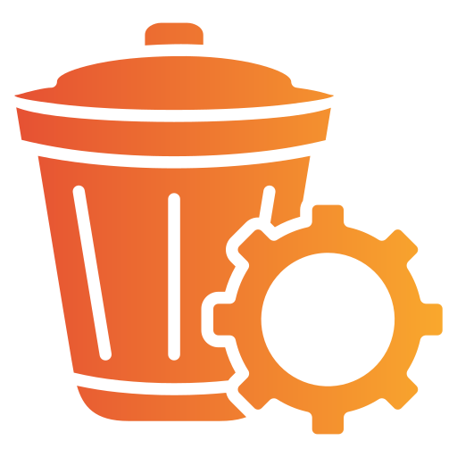 廃棄物管理 Generic gradient fill icon