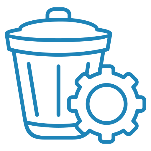 廃棄物管理 Generic color outline icon