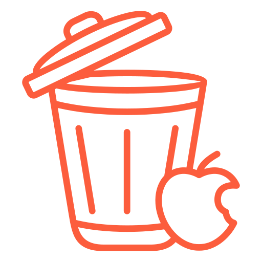 Organic waste Generic color outline icon
