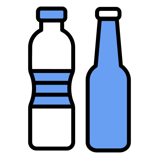 flasche Generic color lineal-color icon