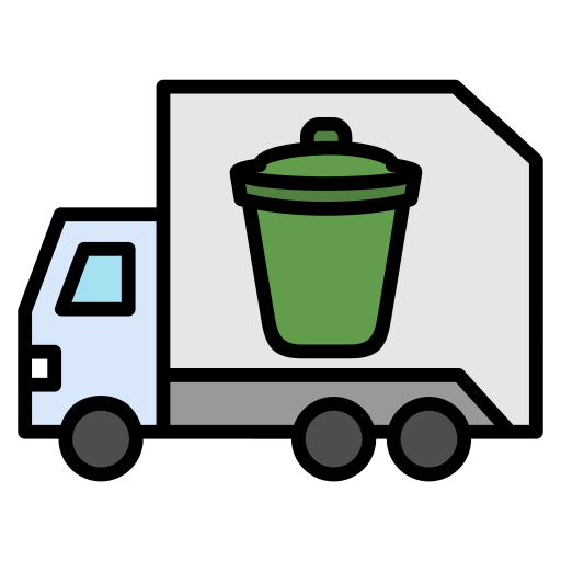 camion à ordures Generic color lineal-color Icône