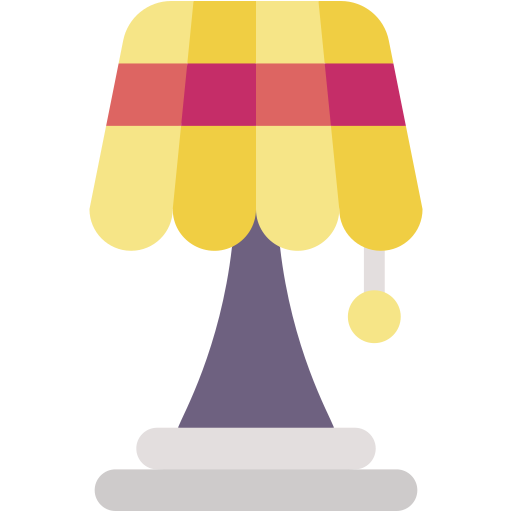 테이블 램프 Generic color fill icon