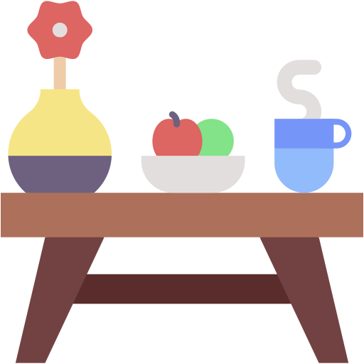 Table Generic color fill icon