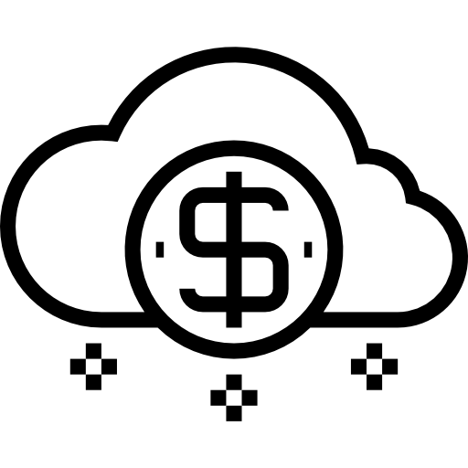 Облачные вычисления Payungkead Lineal иконка