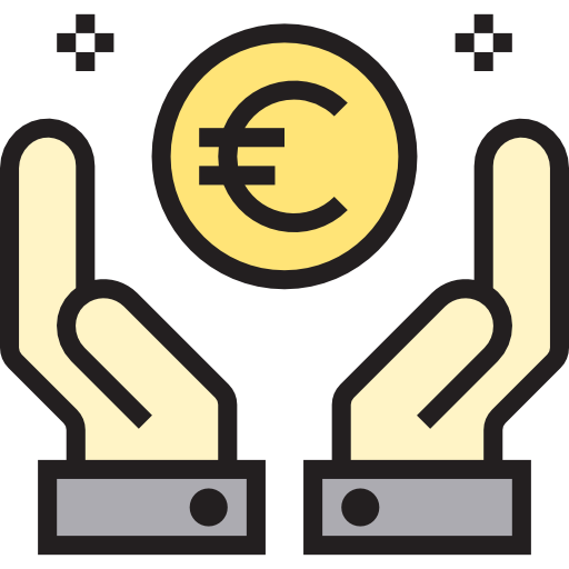 Евро Payungkead Lineal Color иконка