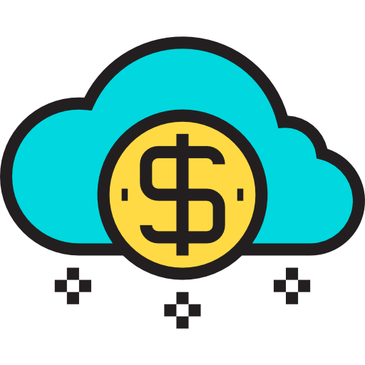 Cloud computing Payungkead Lineal Color icon