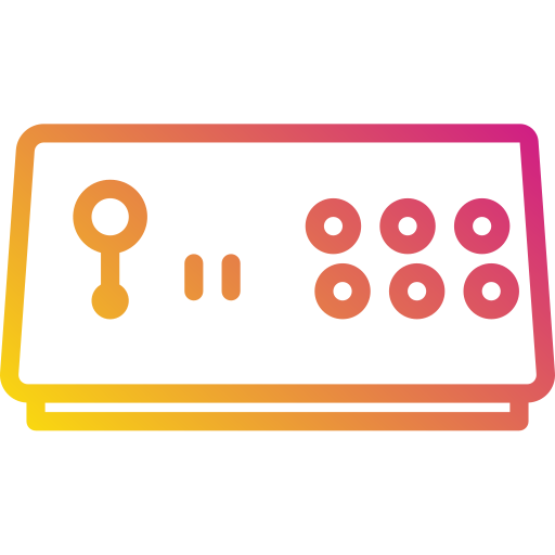 Game controller Payungkead Gradient icon
