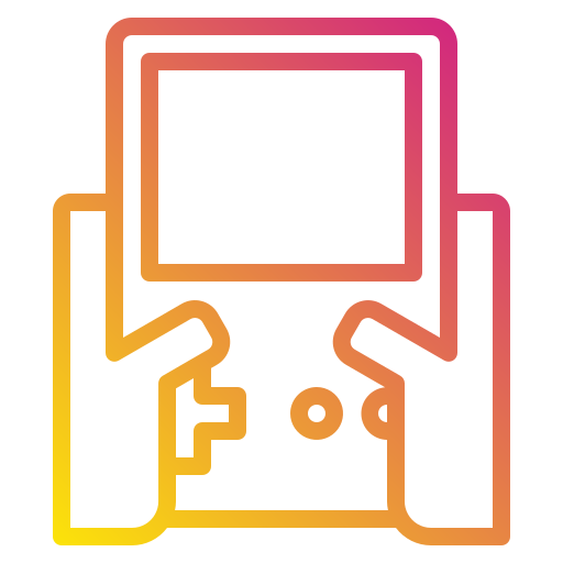 Game console Payungkead Gradient icon