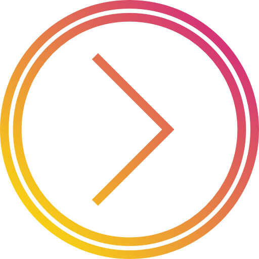 rechter pijl Payungkead Gradient icoon