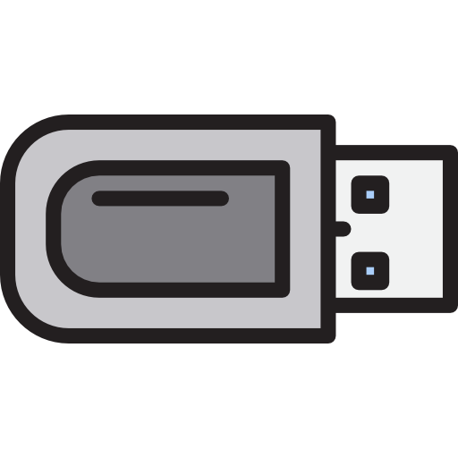 Pendrive Payungkead Lineal Color icon