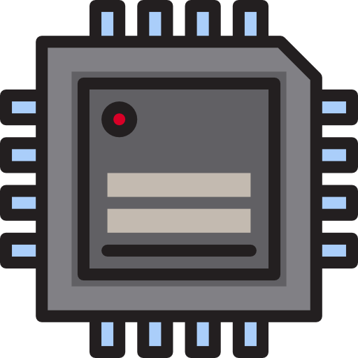 Cpu Payungkead Lineal Color icon