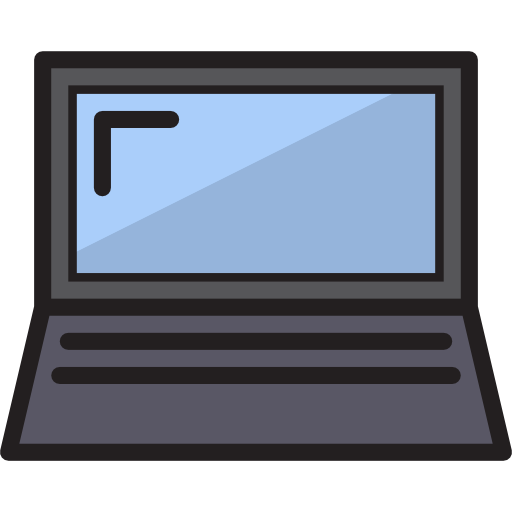 노트북 Payungkead Lineal Color icon