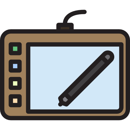 그래픽 태블릿 Payungkead Lineal Color icon