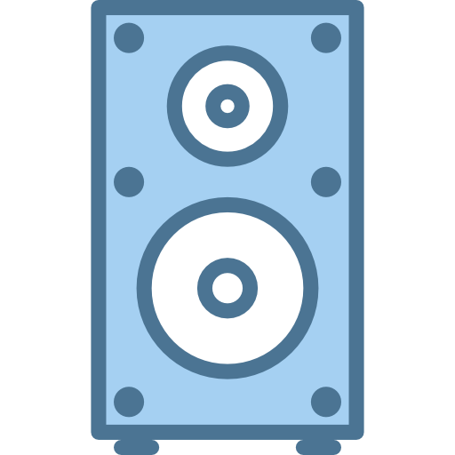 Speaker Payungkead Blue icon