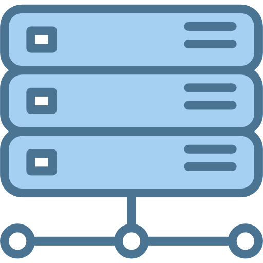 Server Payungkead Blue icon
