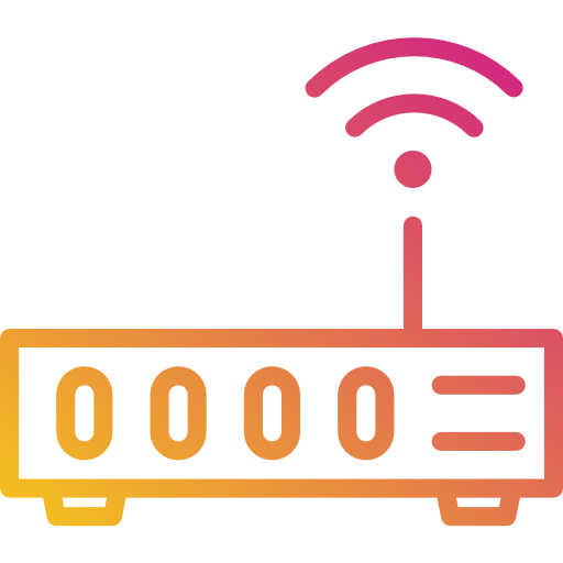 router Payungkead Gradient icon