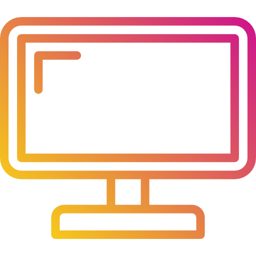 monitor Payungkead Gradient icon