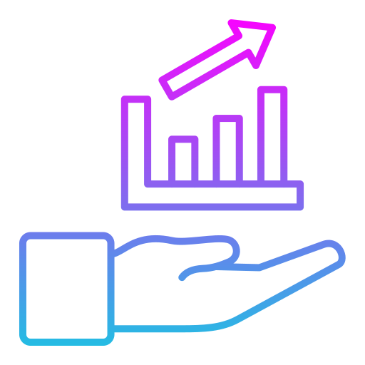 crecimiento Generic gradient outline icono