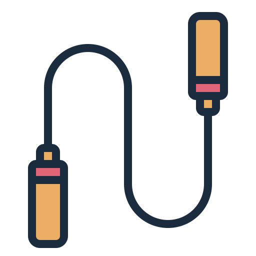 Jump rope Generic color lineal-color icon