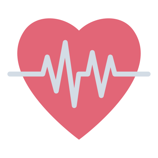 Heartbeat Generic color fill icon